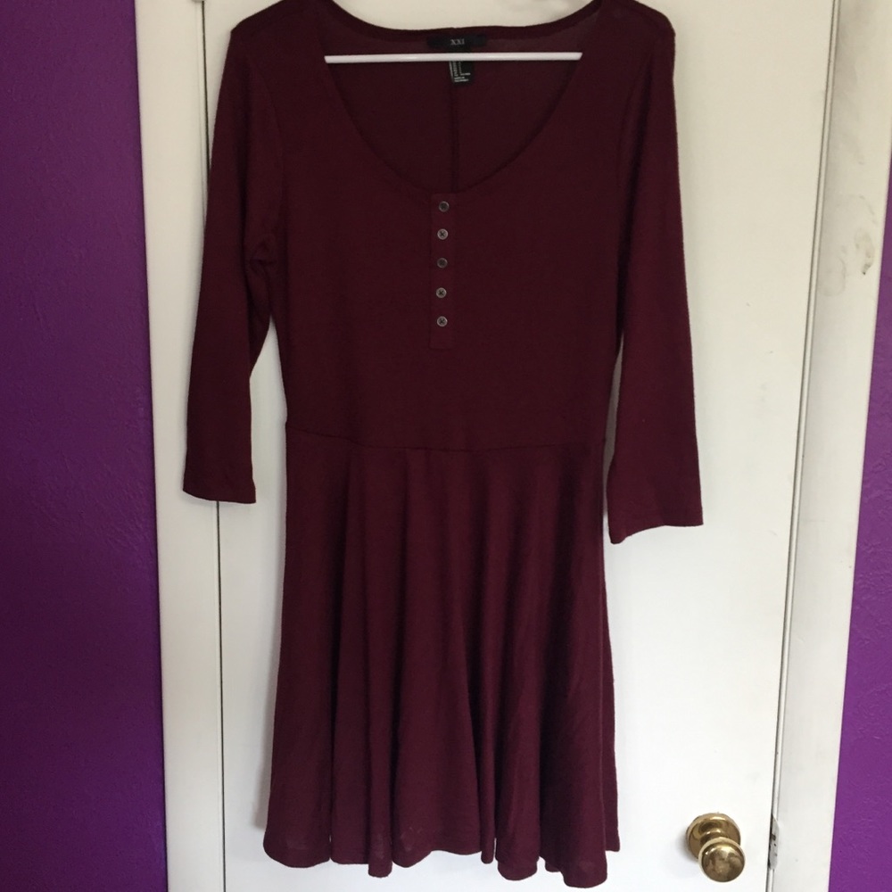 Forever 21 long sleeved dress